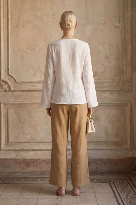 Elastische Taille Rechte Broek - Image 5