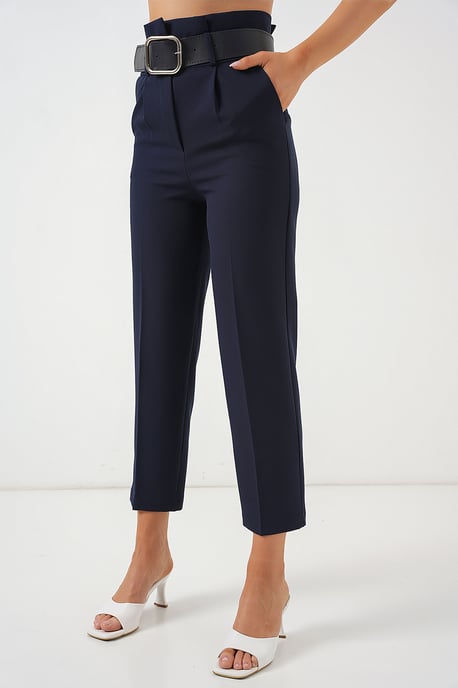 Enkelhoge Rechte Broek met Strik - Image 2