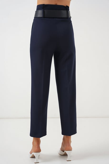 Enkelhoge Rechte Broek met Strik - Image 6