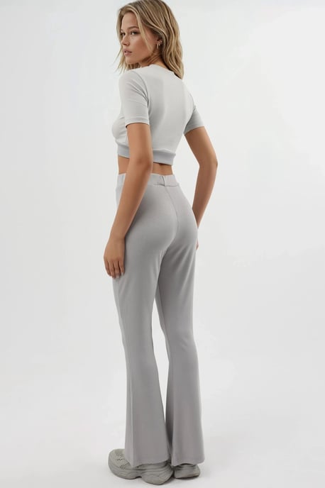 Modal Touch Flare Pants - Image 4