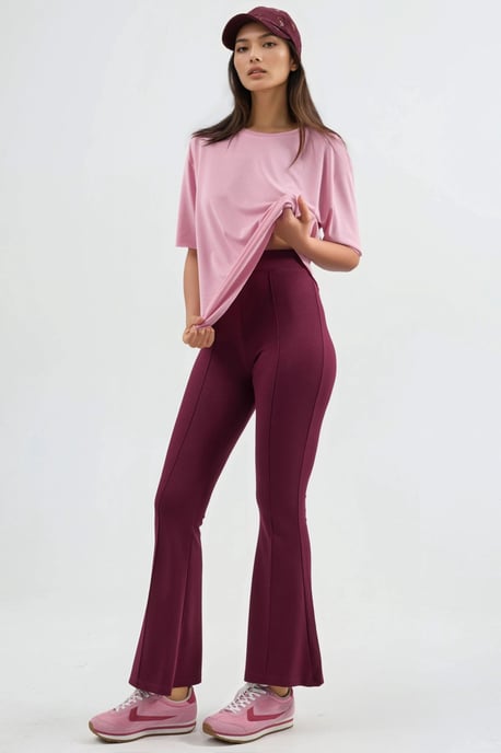 Modal Touch Flare Pants - Image 4