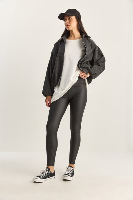 Faux Leather Legging - Image 4