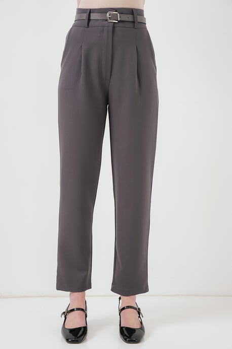 Reguliere Pasvorm Rechte Pantalon met Rits Sluiting - Image 4