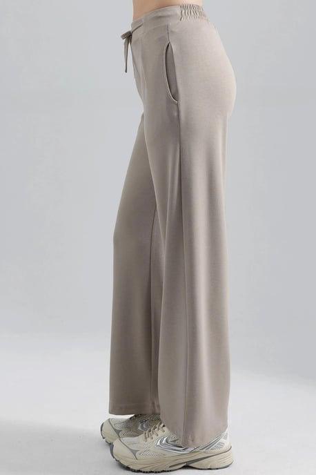 Modal Touch Pleated Palazzo Pants - Image 3