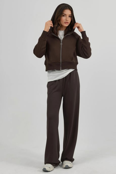 Ontspannen Pasvorm Met Rits Hoodie - Image 2