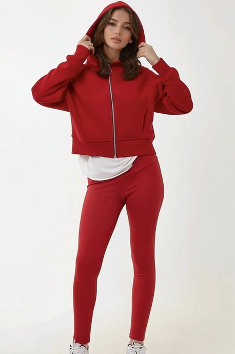 Ontspannen Pasvorm Hoodie met Rits - Image 5