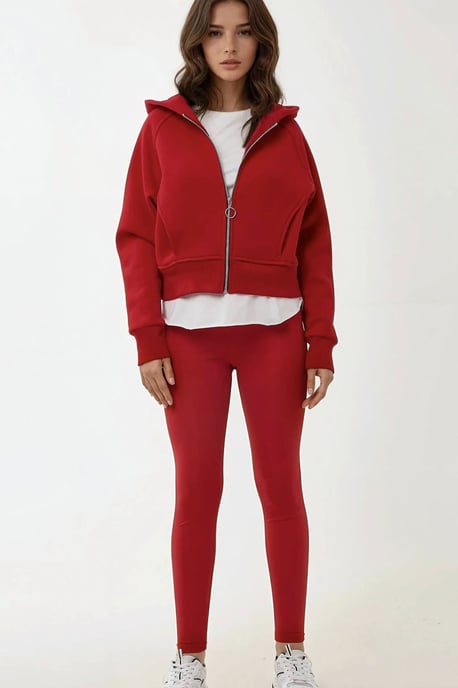 Ontspannen Pasvorm Hoodie met Rits - Image 6