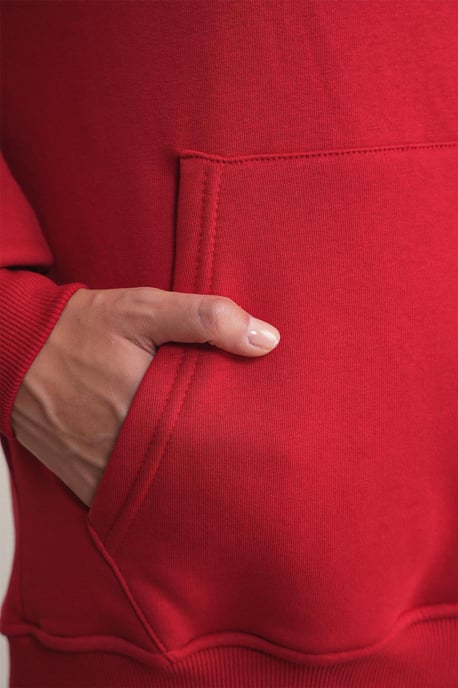 Oversized Hooded Sweatshirt with Pocket - Image 6