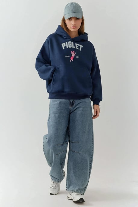 Overmaat Hoodie met Print - Image 4