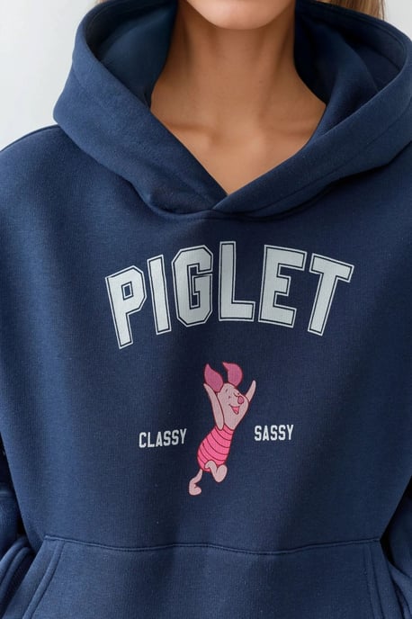 Overmaat Hoodie met Print - Image 5