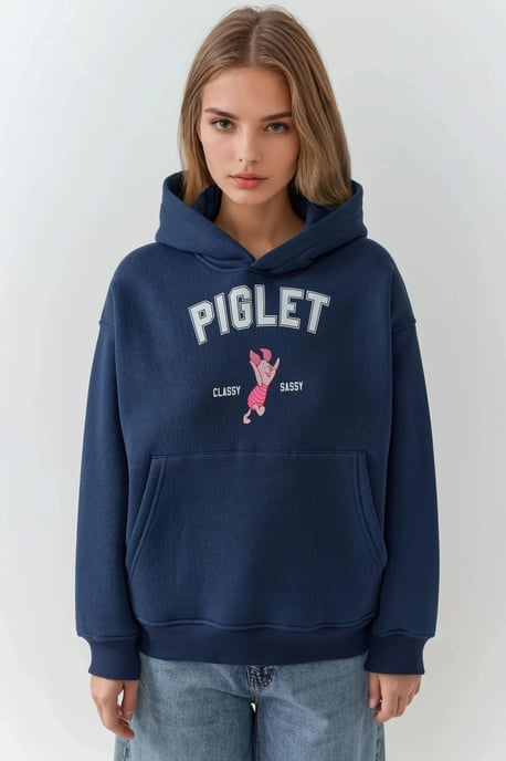 Overmaat Hoodie met Print - Image 6