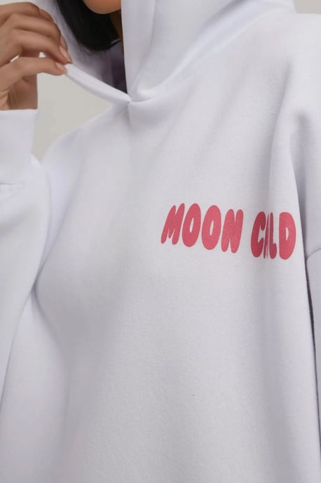 Oversized Geprinte Hoodie Sweater - Image 4