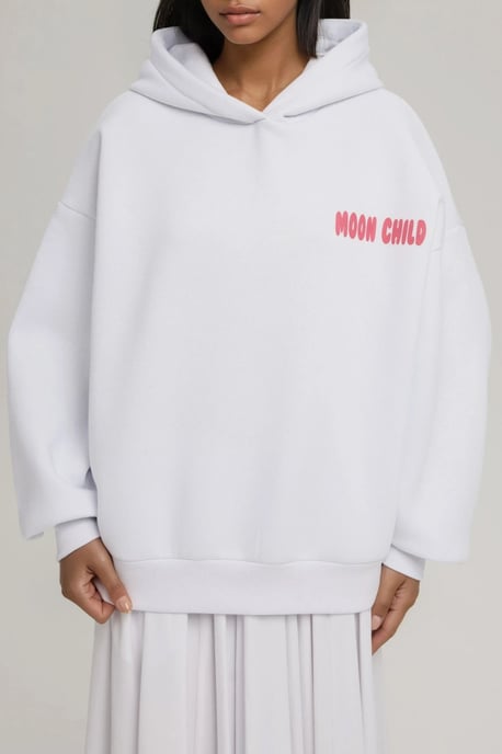Oversized Geprinte Hoodie Sweater - Image 6