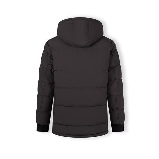 Men's Minoti Padded Parka in Charcoal - Image 5