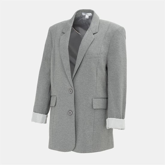 Women's Miso Blazer in Light Grey - Image 3