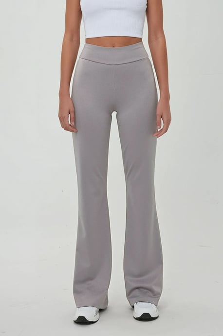 High Waist Modal Touch Flare Leggings - Image 2