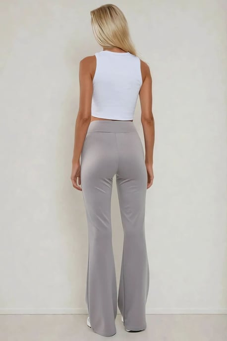 High Waist Modal Touch Flare Leggings - Image 4