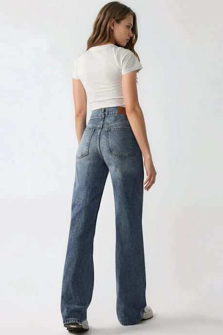 Normale Taille Rechte Pijpen Denim Jeans - Image 3