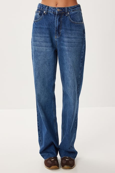 Hoge Taille Rechte Spijkerbroek - Image 3