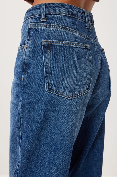 Hoge Taille Rechte Spijkerbroek - Image 5