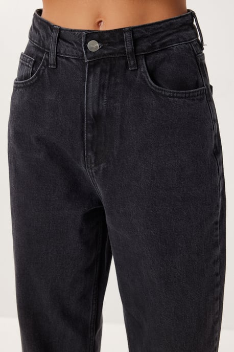 Hoge Taille Rechte Spijkerbroek - Image 5