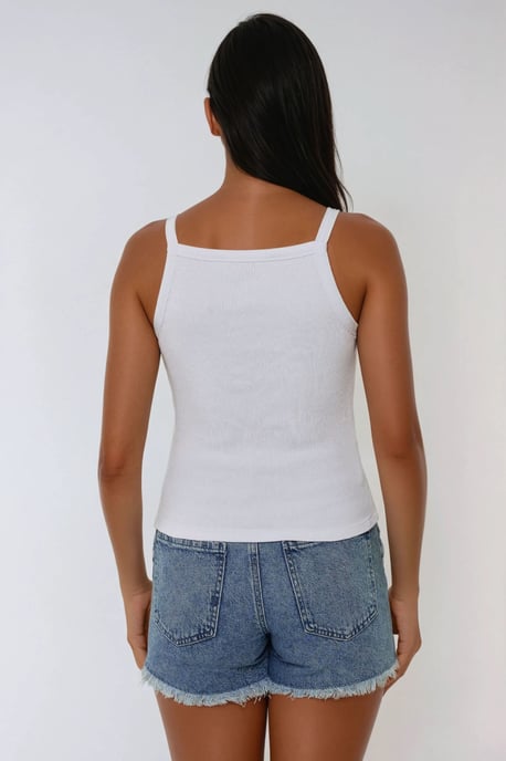 Halter nacke passform grundläggande tanktop - Image 5