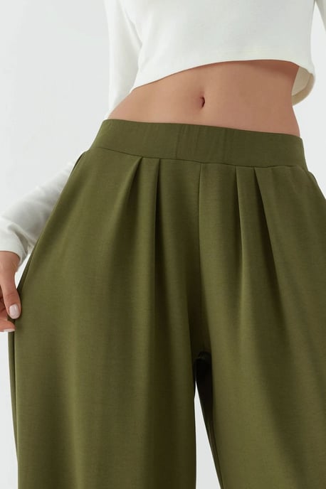 Modal Touch Salwar Pants with Pockets - Image 3