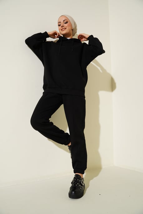 Oversized Hoodie en Broek Actieve Set - Image 5