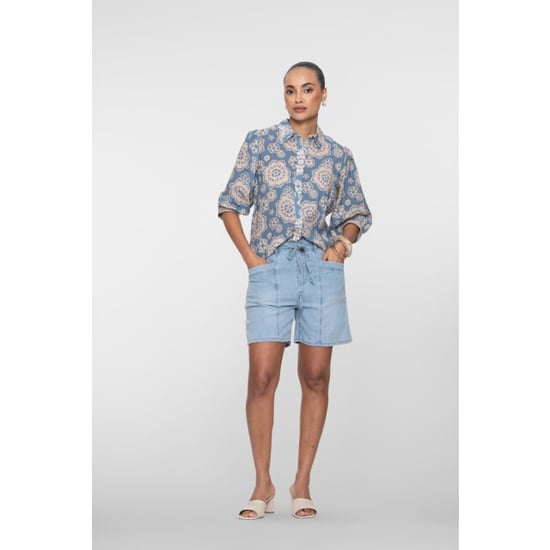 Geisha blouse 63466-20 600 light blue/off white - Image 4