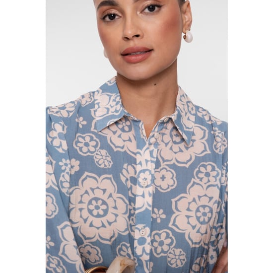 Geisha blouse 63466-20 600 light blue/off white - Image 5