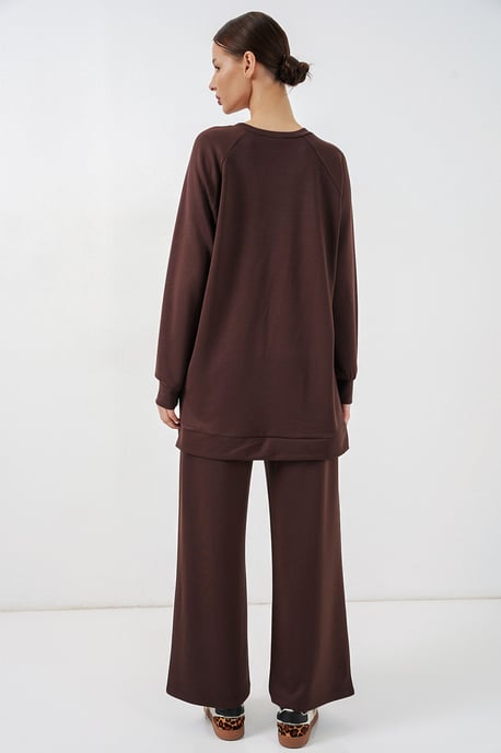 Oversized Abstract Print Coltrui & Broek Set - Image 6
