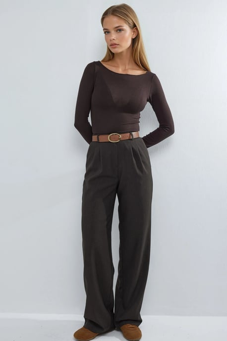 Boothals Kasjmiermix Ultra Lichte Blouse - Image 4