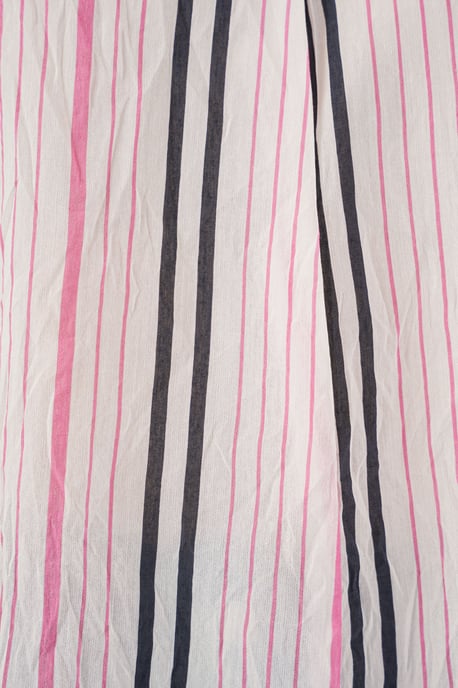 Gestreepte V-hals Blouse - Image 5