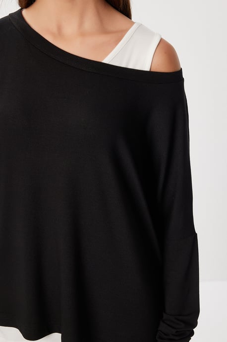 Bootkraag Lange Mouw Blouse - Image 5