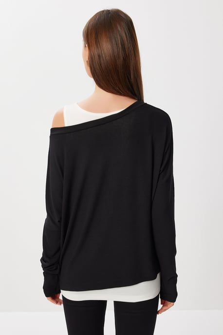 Bootkraag Lange Mouw Blouse - Image 6