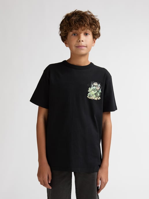 Petrol Industries - Jongens T-shirt met rugprint Corrido - Zwart - Image 3