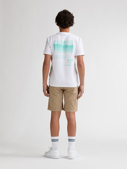 Petrol Industries - Jongens T-shirt met grafische rugprint Serape - Wit - Image 5