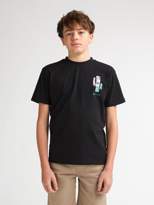 Petrol Industries - Jongens T-shirt met rugprint Sol - Zwart - Image 3