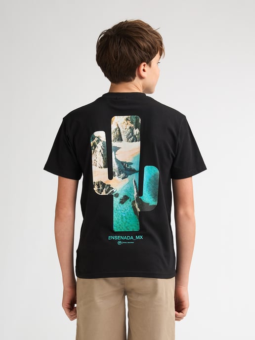 Petrol Industries - Jongens T-shirt met rugprint Sol - Zwart - Image 4