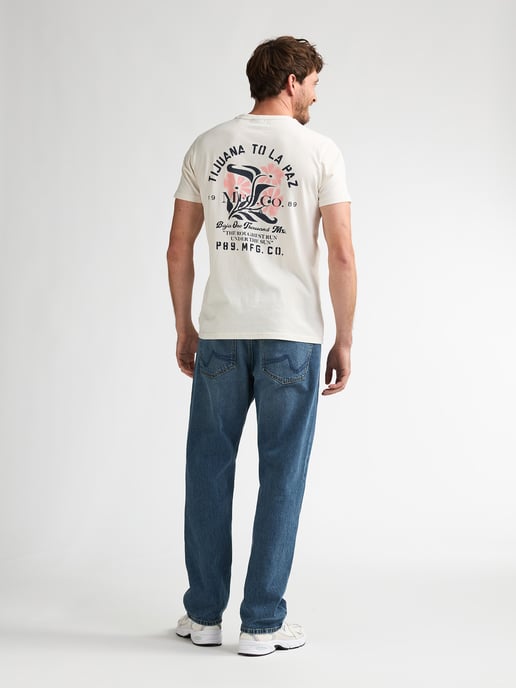 Petrol Industries - Heren T-shirt met print Onix - Wit - Image 6
