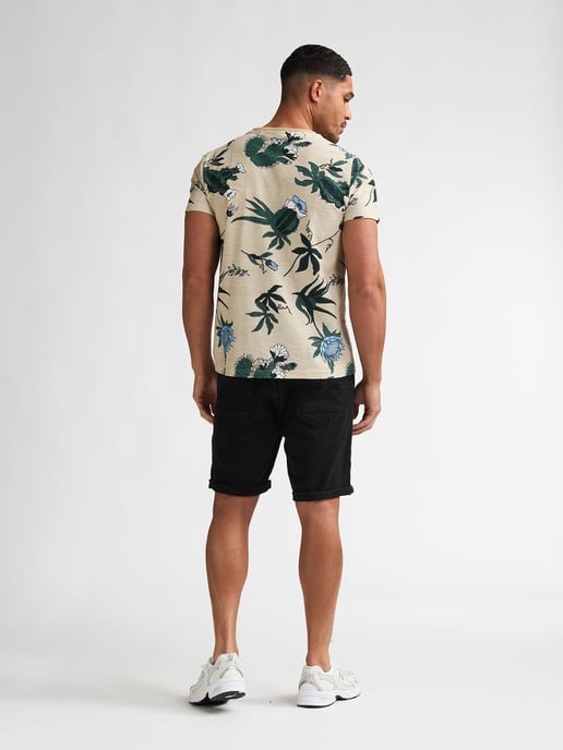 Petrol Industries - Heren T-shirt met all-over print Carbón - Oranje - Image 6
