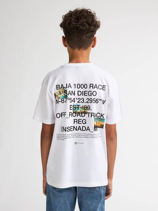 Petrol Industries - Jongens T-shirt met rugprint Arena - Wit - Image 4
