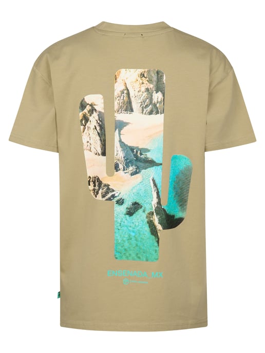 Petrol Industries - Jongens T-shirt met rugprint Sol - Oranje - Image 2