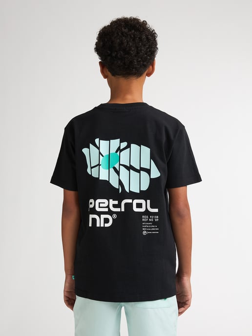 Petrol Industries - Jongens T-shirt met grafische rugprint Aguila - Zwart - Image 4
