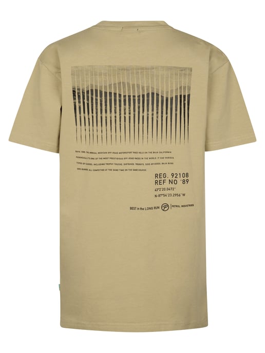 Petrol Industries - Jongens T-shirt met grafische rugprint Serape - Oranje - Image 2