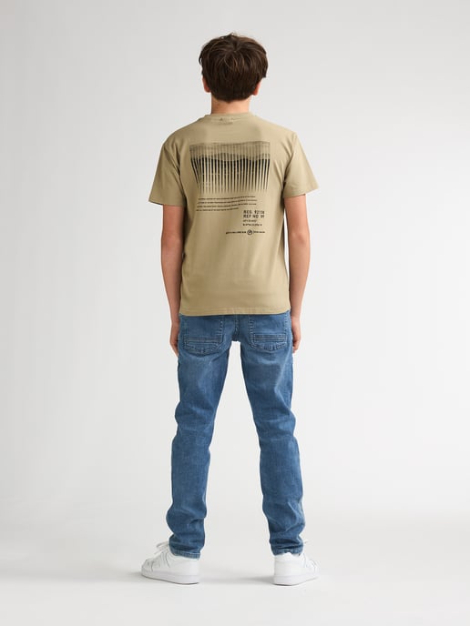 Petrol Industries - Jongens T-shirt met grafische rugprint Serape - Oranje - Image 6