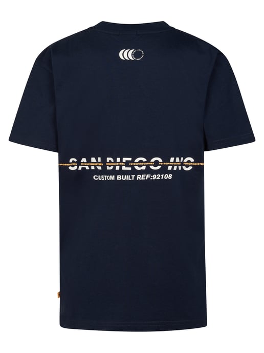 Petrol Industries - Jongens T-shirt met print Bala - Blauw - Image 2