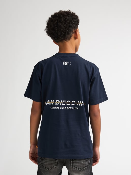 Petrol Industries - Jongens T-shirt met print Bala - Blauw - Image 4
