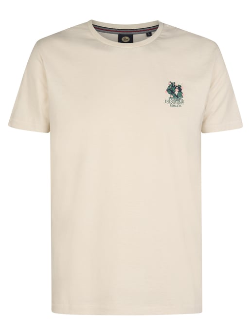 Petrol Industries - Heren Logo T-shirt Piedra - Wit - Image 1