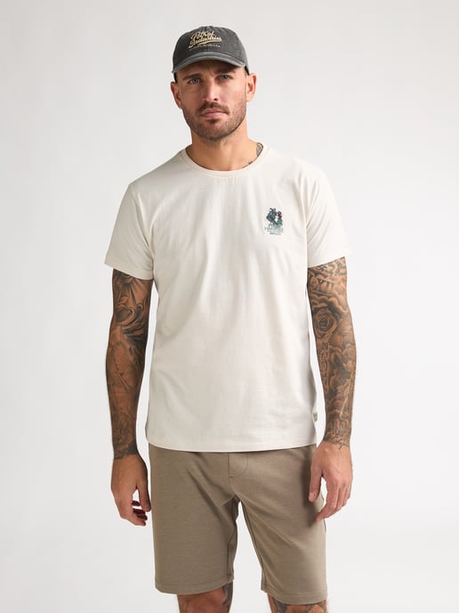 Petrol Industries - Heren Logo T-shirt Piedra - Wit - Image 3